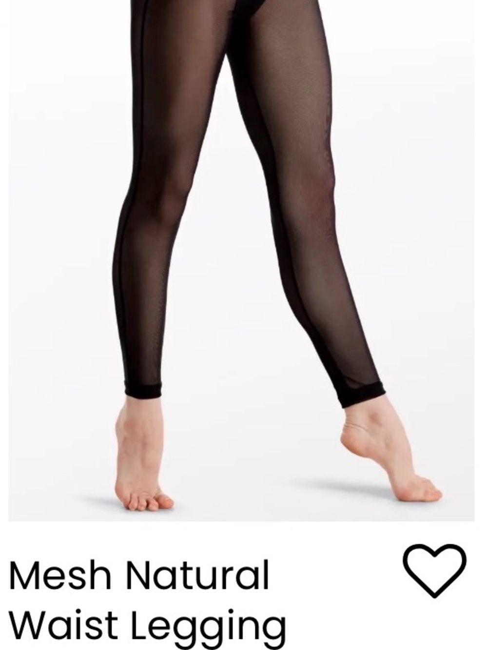 Weissman mesh leggings - Picture 1 of 2